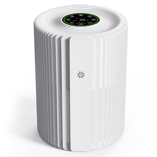 ALROCKET Air Purifier for Home, Smart WIFI, PM2.5 Digital Display, Auto Mode, 3-Layer Filter with 5 Speeds & Timer, Removes Wildfire Smoke, Dander, Dust, Pollen, Covers 600 ft²/2H