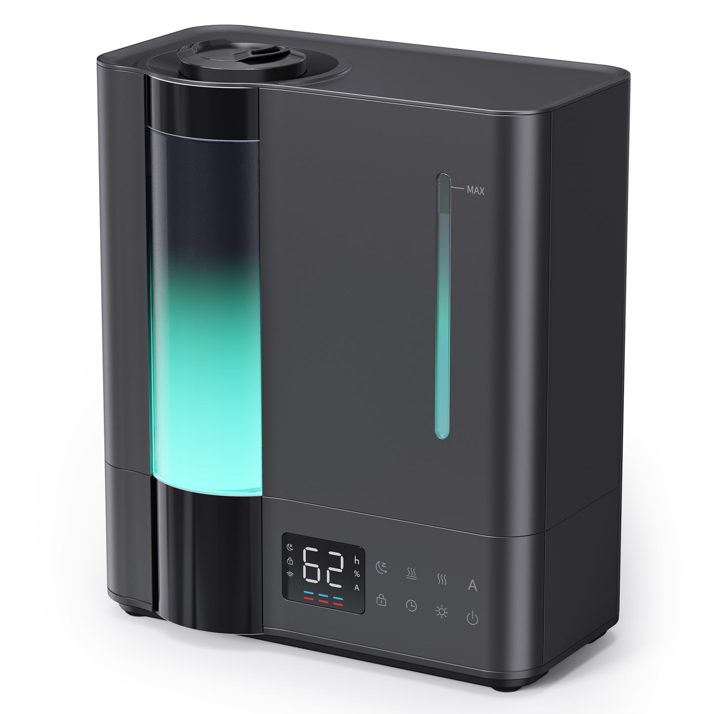 ALROCKET 8L Humidifiers for Bedroom 1000ft², 80H Runtime Smart Warm&Cool Supersized Mist Humidifier for Large Room Indoor, Essential Oil,Quiet Whole House Humidifier for Baby, Plants