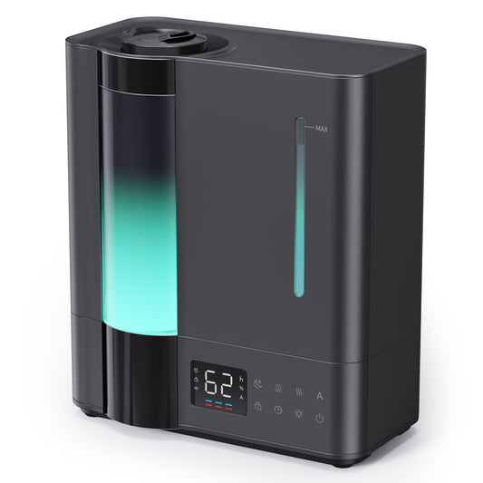 ALROCKET 8L Humidifiers for Bedroom 1000ft², 80H Runtime Smart Warm&Cool Supersized Mist Humidifier for Large Room Indoor, Essential Oil,Quiet Whole House Humidifier for Baby, Plants