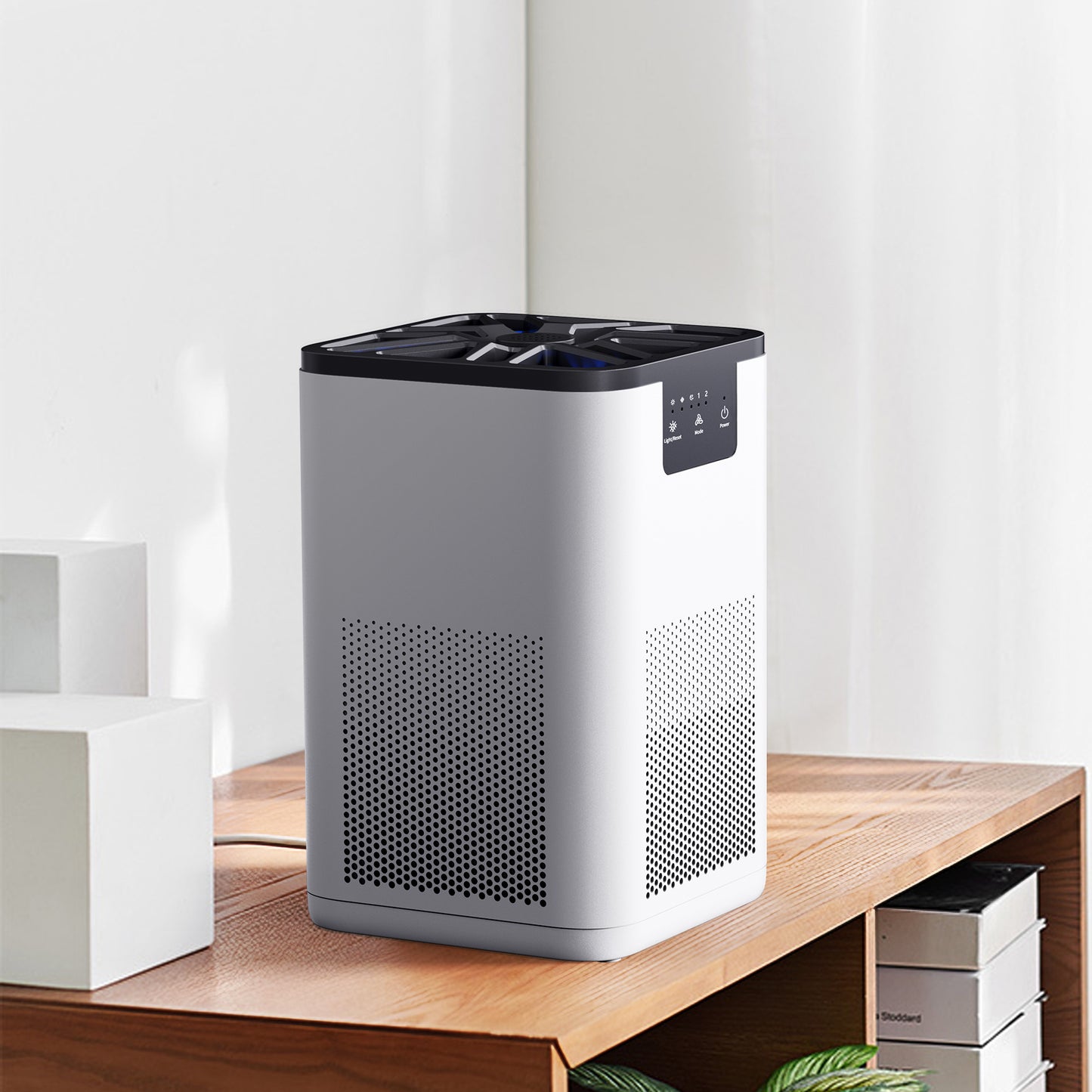 ALROCKET Air Purifier, with H13 True HEPA Filter, Remove 99.9% Smoke Dust Allergies for 300 SQ.ft